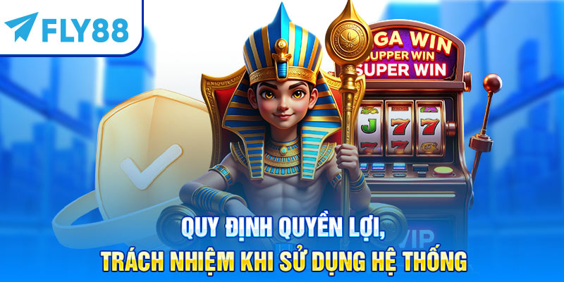 Quy định quyền lợi, trách nhiệm khi sử dụng hệ thống